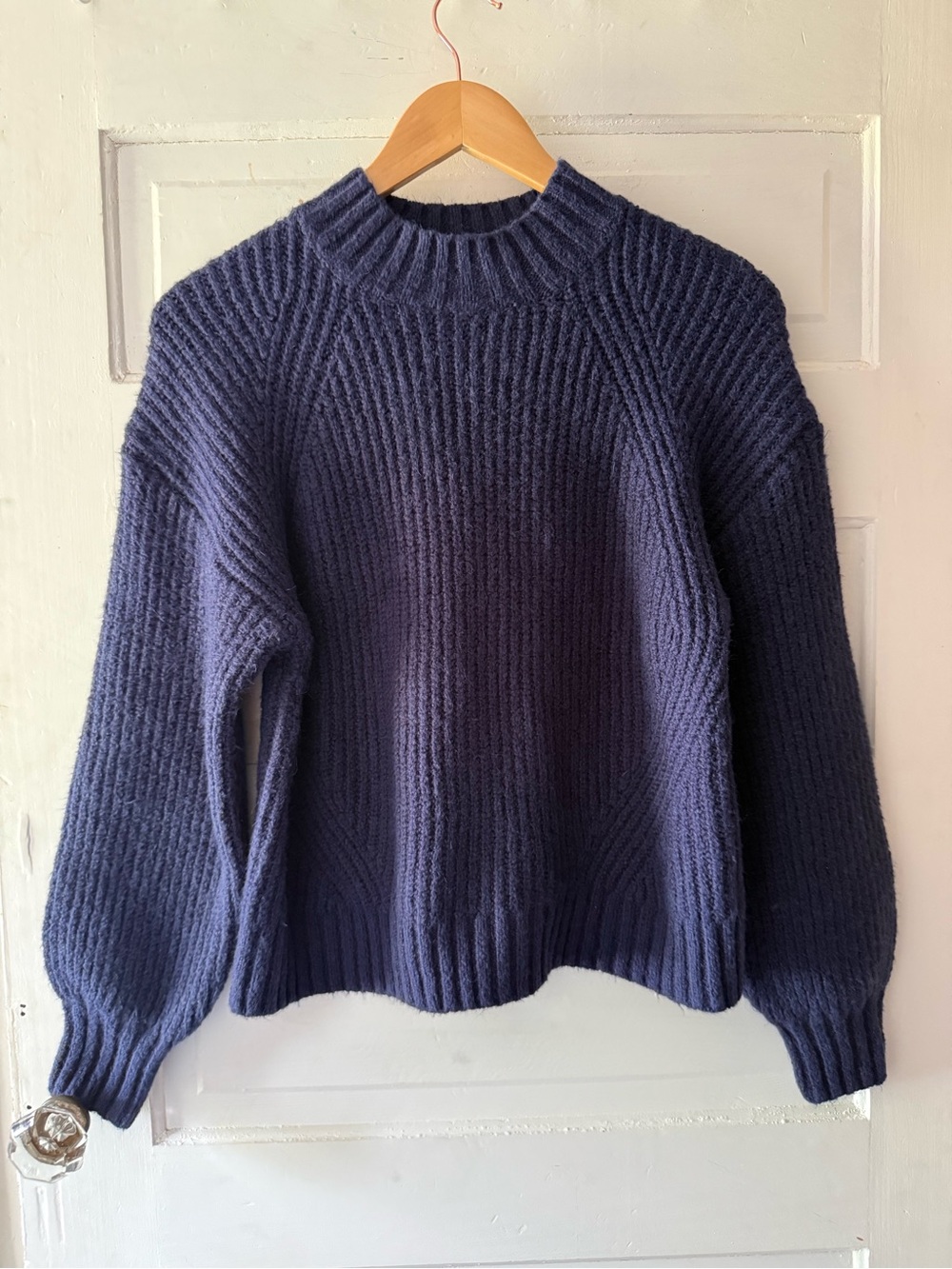 Old Navy Ribbed Crewneck Sweater - Navy Blue